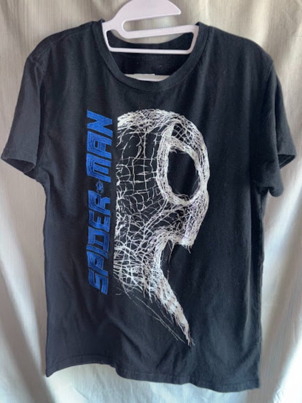 Marvel Spider Man T-Shirt Embordered - Size Large